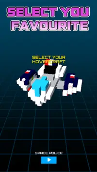 Ice Hover-craft Snow Race Screen Shot 0