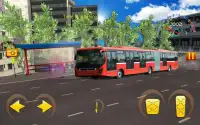 Rijden stad Metro Bus Simulato Screen Shot 0