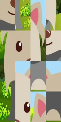 Animal puzzles Çocuklar için bulmaca oyunu Screen Shot 4