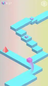 ZigZag Cube Dash Screen Shot 0