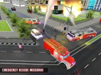911 Fire Rescue Truck driver Screen Shot 5
