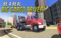 Big cargo transport driver Screen Shot 3