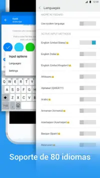 Emoji Keyboard iMore- Cool Font, Gif y temas en 3D Screen Shot 7