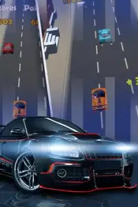 Highway Car Racing - Top Game Screen Shot 1