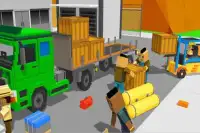 Uphill Blocky Truck 2018 Screen Shot 2