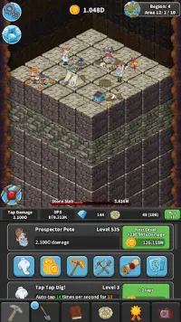 Tap Tap Dig: Idle Clicker Game Screen Shot 4