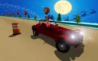 Coche de Navidad Stunt Racing - Santa Traffic Ride Screen Shot 3