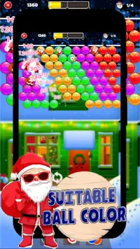 Santa Bubble Crush Screen Shot 2