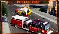 Fire Truck Emergency Rescue 3D Screen Shot 11