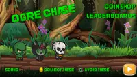 Ogre Chase: Fast paced, addictive platformer Screen Shot 1