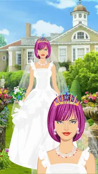 Bride Dress Up Game Screen Shot 1