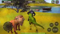 Lion Vs Gorilla : Animal Family Simulator Game Screen Shot 2
