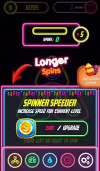 Fidget Spinner - Neon Glow Screen Shot 7