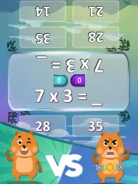 Tablas de multiplicar - Juegos gratis para niños Screen Shot 13