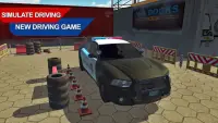 American Police Parking Simulator 3D Screen Shot 1