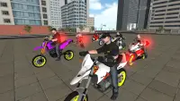 قيادة الدراجة: مطاردة الشرطة Screen Shot 0