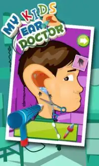 Уха врач - дети девочек игры Screen Shot 1