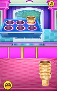 juego de fabricante de helados - juegos de cocina Screen Shot 3