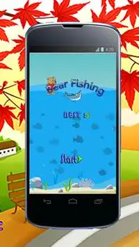 Bear fishing game free 2 Screen Shot 0