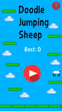 Doodle Jumping Sheep Screen Shot 0