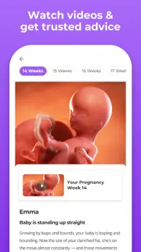 Pregnancy Tracker & Baby App Screen Shot 3