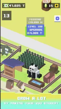 Blocky Zoo Tycoon - Idle Clicker Game! Screen Shot 3