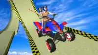 ATV Quad Bike Stunts Impossible jeux de vélo Screen Shot 3