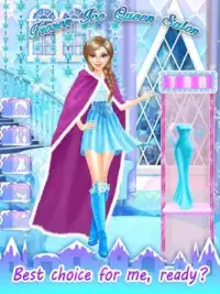 Ice Princess Makeup Spa Salon : Frozen Queen Games Screen Shot 4
