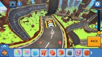 Starlit на колёсах: Супер Карт Screen Shot 2