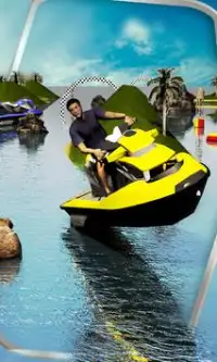 Jet Ski Driving Simulator 3D Screen Shot 4