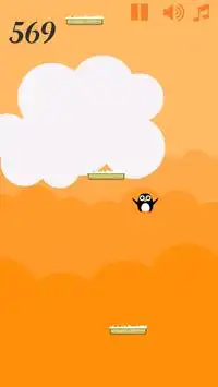 Cute Jumping Penguin Screen Shot 3