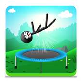 Stickman Trampoline Jump