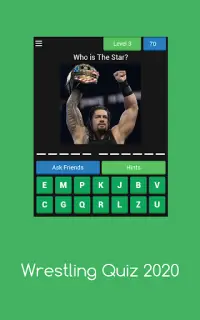 Wrestling Quiz- 2020 Screen Shot 9