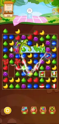Fruits Mania Crush King: Match 3 Puzzle Game Screen Shot 4
