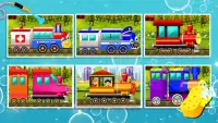 🚂Train Wash - Kids Educational Games🚂🧽 Screen Shot 2