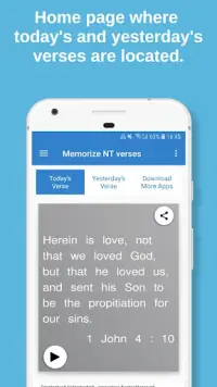 New Testament Verses Memorization Game-KJV Offline Screen Shot 1