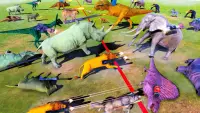 짐승 동물 왕국 전투 시뮬레이터: 서사시 전투 Screen Shot 2