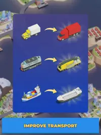 Idle Delivery City Tycoon 2: Cargo Transit Empire Screen Shot 8