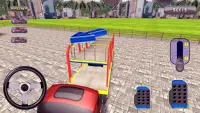 3D Car Transport parking Screen Shot 5