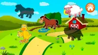 Happy Animals for Kids - Educational puzzles Screen Shot 2
