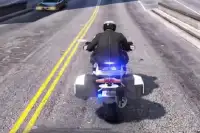 Real City Police  Motobike Race Simulator 2019 3D Screen Shot 4