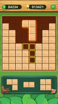 Wooden Block Puzzle Free - Wood Cube Puzzle Game Screen Shot 6