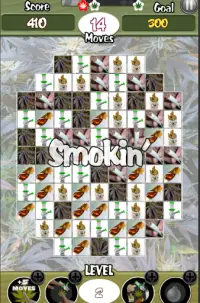 Cannabis Candy Match 3 Weed Spiel Screen Shot 0