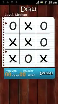 Tic-Tac-Toe Screen Shot 0