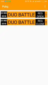 Battles :- Pubg Event Game Screen Shot 0