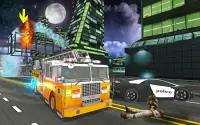 Fire Truck Rescue Driving Sim 3D Screen Shot 1