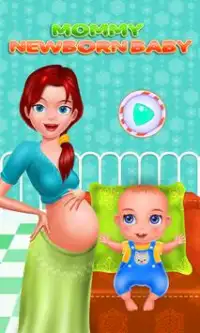 Mommy Newborn Baby Games Screen Shot 0