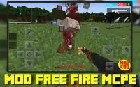 Mod Free Fire Skins For MCPE 2021 Screen Shot 5