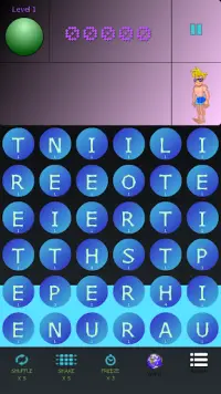 WordSurf - Exciting, Fun Word Scramble Game Screen Shot 4