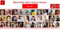 Beautiful Women & Girls Jigsaw Puzzle Screen Shot 0